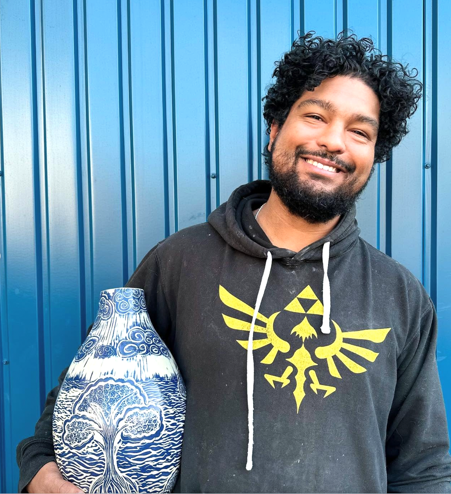 Little Stroll, A Memory from Guyana Vase