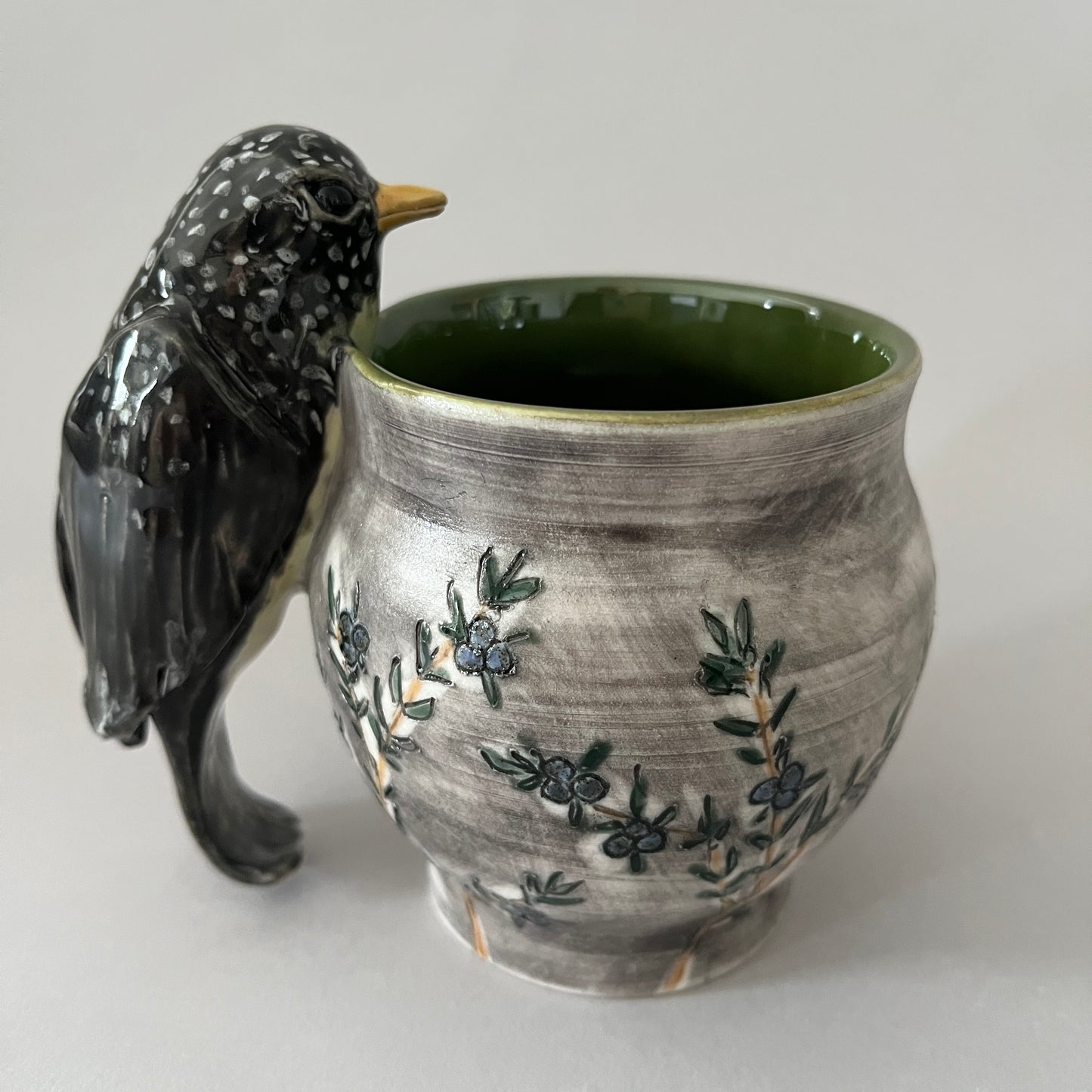 Pretty Bird with Juniper