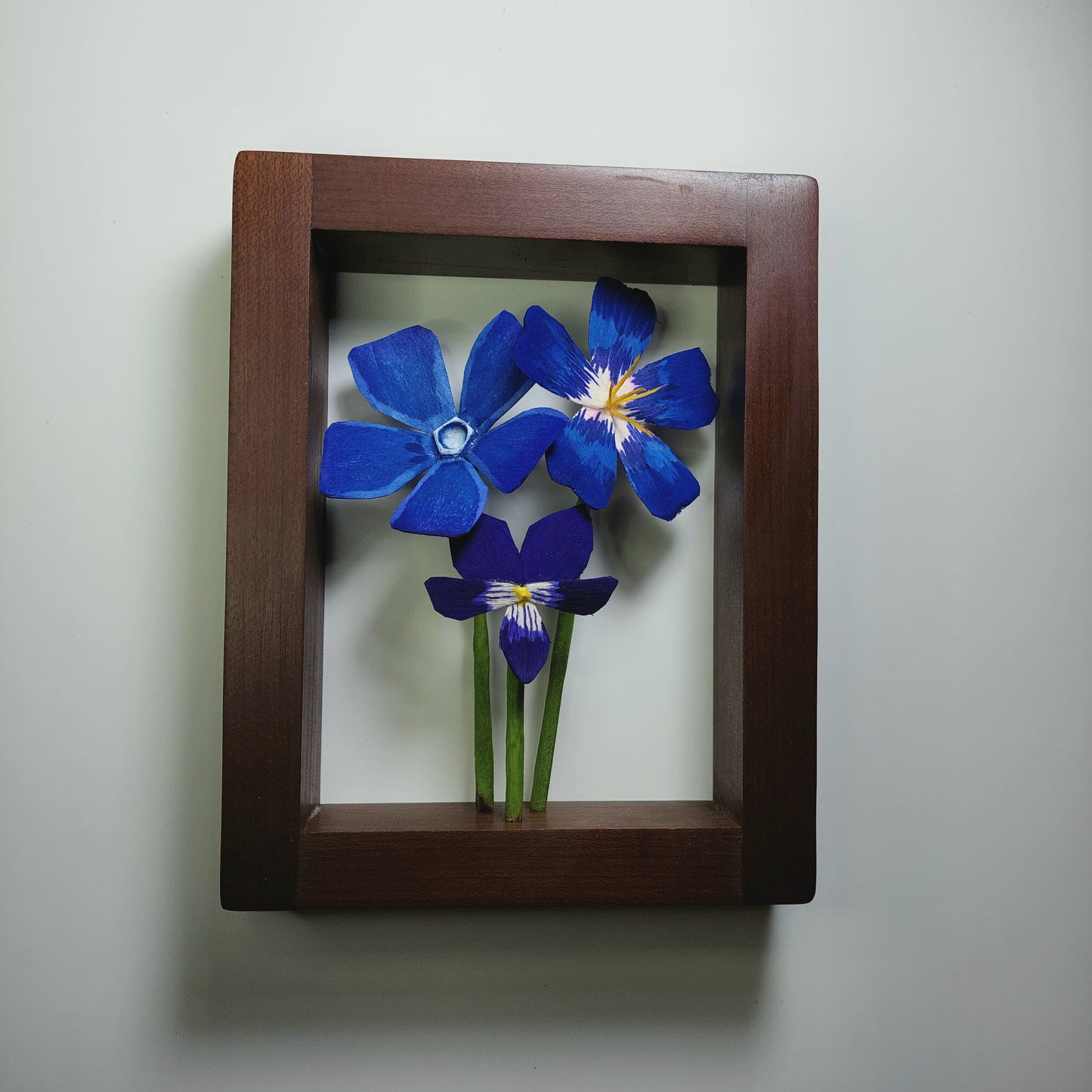 Wildflowers in hanging frame