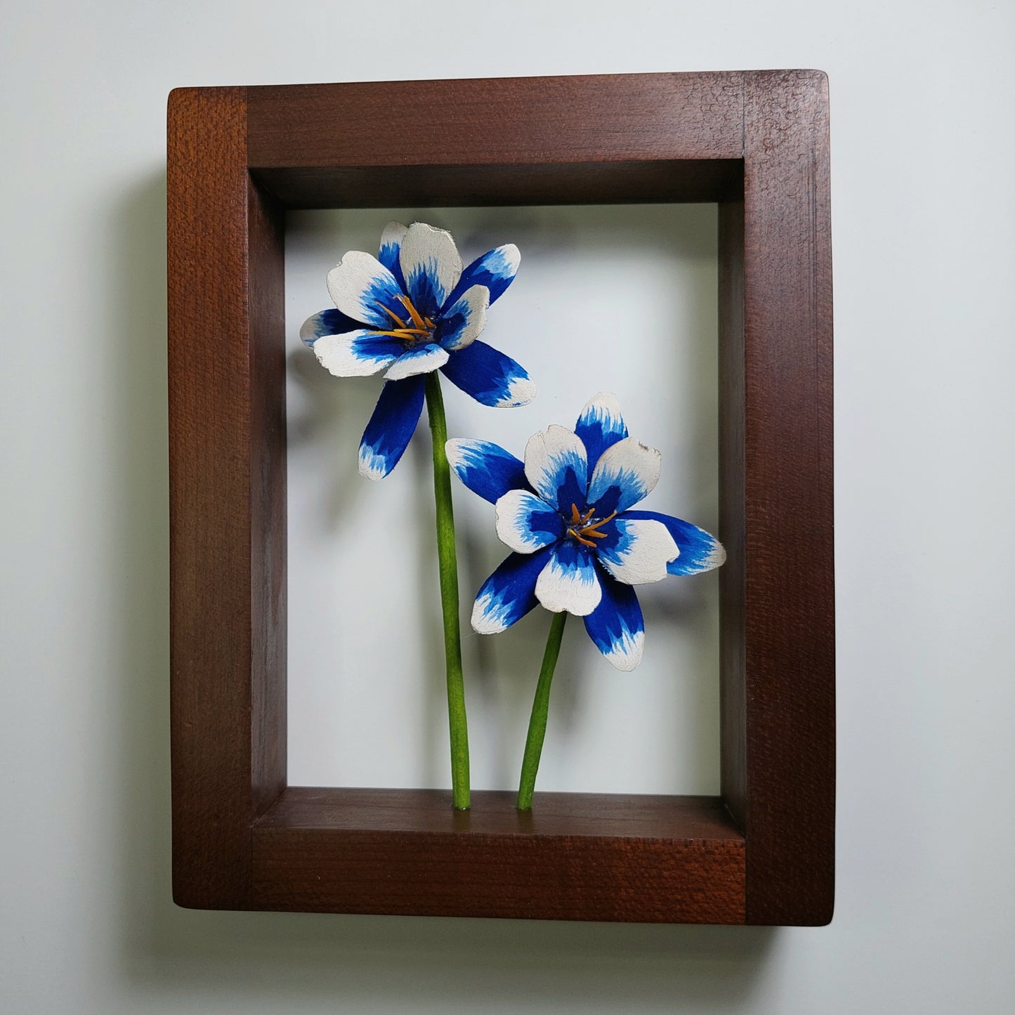 Wildflowers in hanging frame