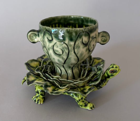 Earth Cup and saucer