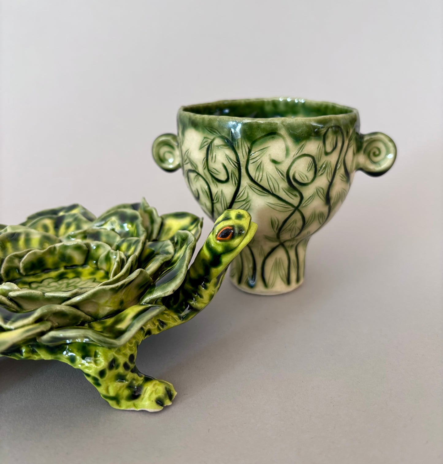 Earth Cup and saucer