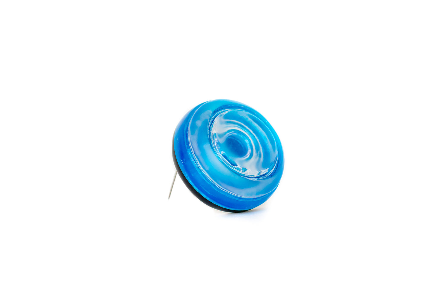 Beacon: Blue 01,  brooch