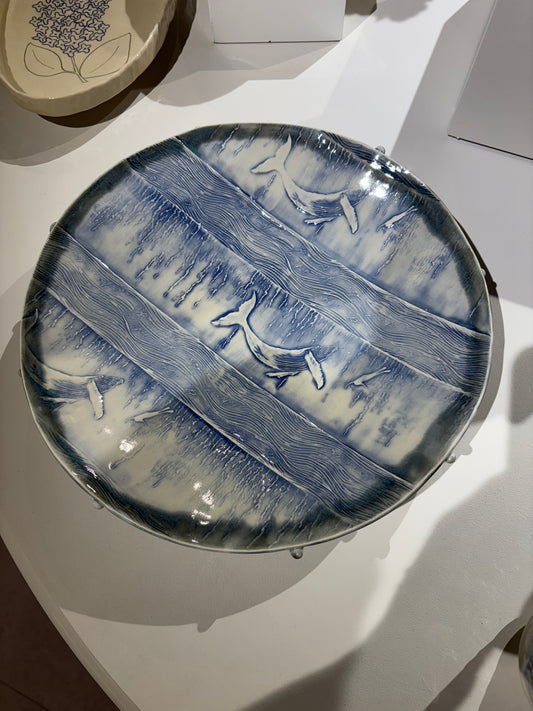 Tentacle Bowl with Whales