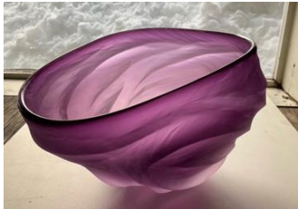 Undula bowl (Amethyst)
