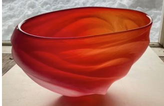 Undula bowl (Red)