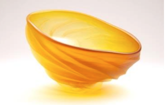 Undula Bowl (Gold Topaz)