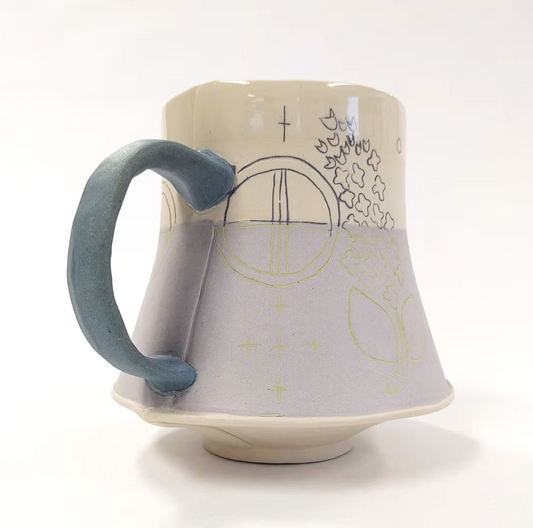Two Toned Lilac Mug