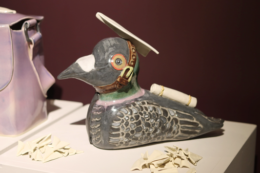 Carrier Pigeon Sculpture