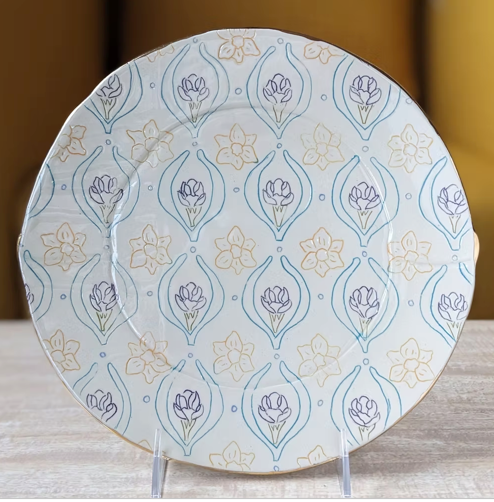 Wallpaper plate (Dinner)