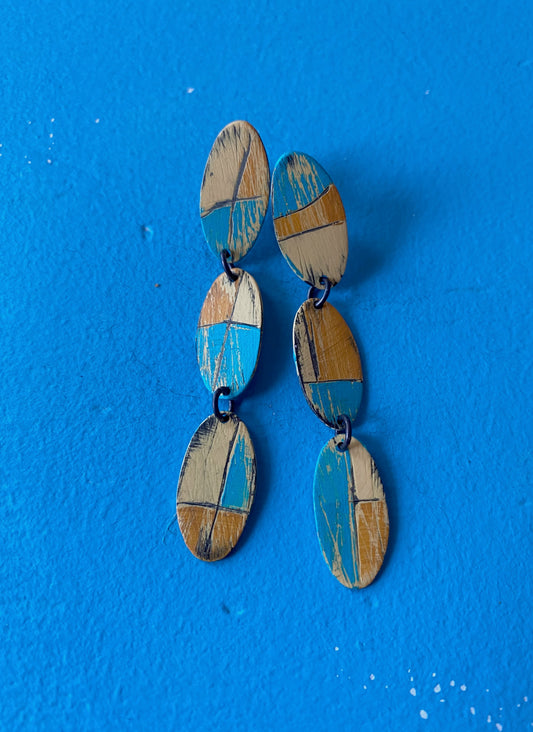 Mark Making Earrings- Drop Version